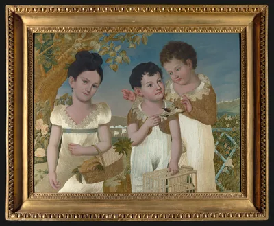 Portraits of Serafina, Gaetanino and Ciccillo di Ottaiano — Marquis Filippo Petrone