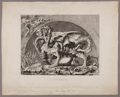 The Chimera — Louis Jean Desprez