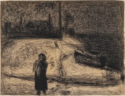 The Zone (Outside the City Walls) — Georges Seurat