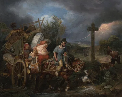 The Diligence — Nicolas Toussaint Charlet