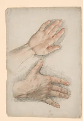 Two Studies of a Right Hand — Thomas Lawrence