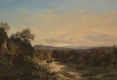 Sur la route de Nice — Paul Huet