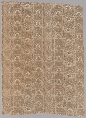 “Classical Medallions” Furnishing Fabric — Jean-Baptiste Huet