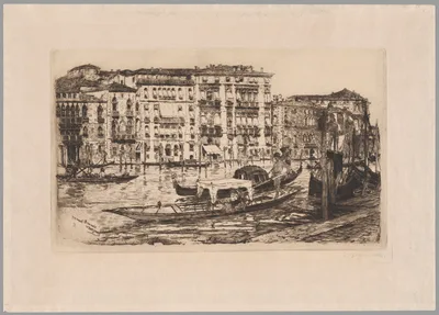 Grand Canal, Venice — Frank Duveneck