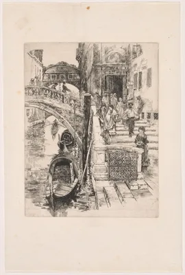The Bridge of Sighs (Second Plate) — Frank Duveneck