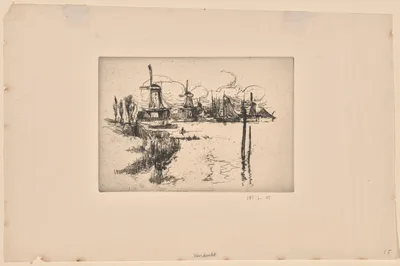 Windmills — John Henry Twachtman
