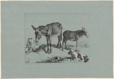 Plate 5, from The Set of 12 Pastorals Scenes — Francesco Londonio