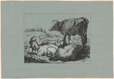 Plate 6, from The Set of 12 Pastorals Scenes — Francesco Londonio