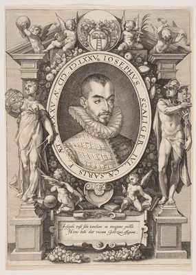 Portrait of Josephus Justus Scaliger — Hendrik Goltzius