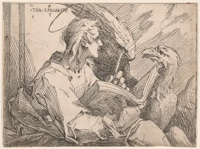 St. John the Evangelist — Bartholomeus Spranger