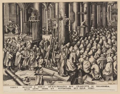 Faith, from The Seven Virtues — Philip Galle