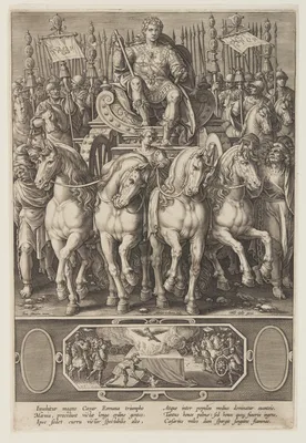 The Triumph of Caesar — Adriaen Collaert