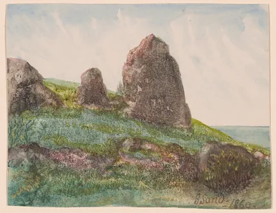 Landscape with Rocks — George Sand