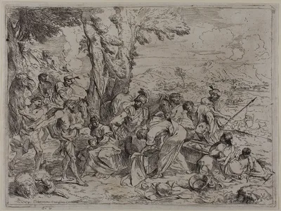 Laban Searching for Family Idols among the Possessions of Joseph — Giovanni Benedetto Castiglione