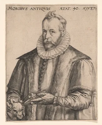 Justus Lipsius — Hendrik Goltzius