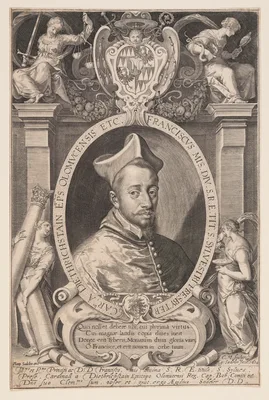 Franz von Dietrichstein, Bishop of Olmütz — Aegidius Sadeler