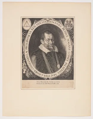 Johann Peter Magnus, Physician — Aegidius Sadeler
