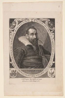 Vincent Muschinger von Gumpendorff, Physician — Aegidius Sadeler