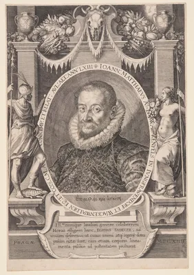 Johannes Matthaeus Wacker von Wackenfels, Diplomat — Aegidius Sadeler