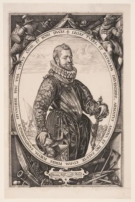 Jacques de la Faille — Hendrik Goltzius