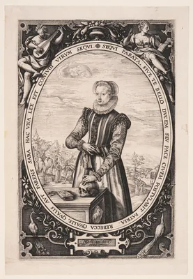 Josina Hamels — Hendrik Goltzius