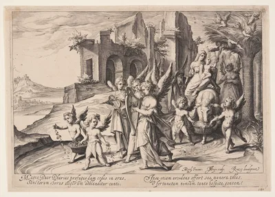 Return from the Flight into Egypt — Jacob de Gheyn II