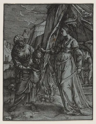 Judith with the Head of Holofernes — Claes Janszoon Visscher II