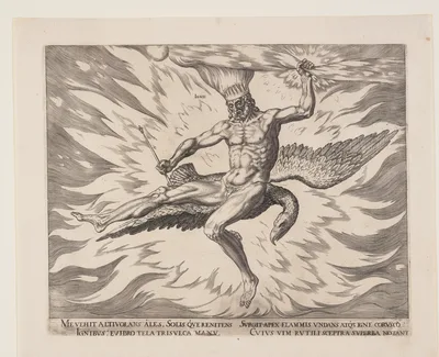 Fire, from The Four Elements — Philip Galle