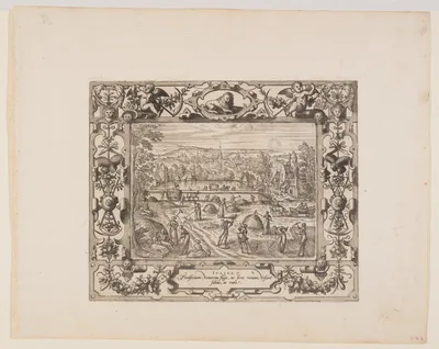 July, from The Twelve Months — Pieter van der Borcht