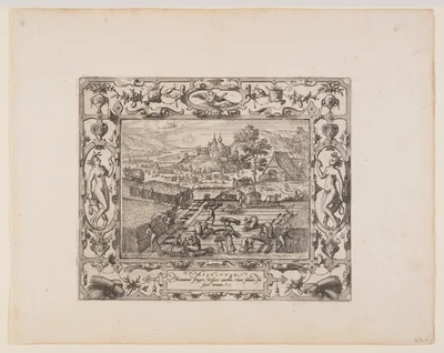 August, from The Twelve Months — Pieter van der Borcht