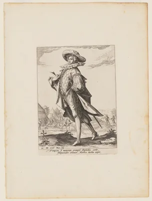 Treasurer, from Officers and Soldiers of the Bodyguard of Emperor Rudolph II — Jacob de Gheyn II