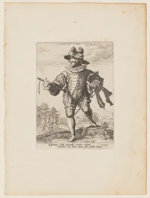 Provost, from Officers and Soldiers of the Bodyguard of Emperor Rudolph II — Jacob de Gheyn II