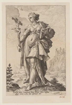 Faith, from The Virtues — Jacob Matham