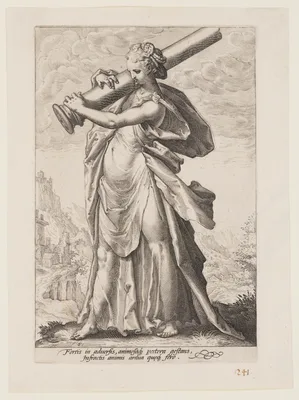Fortitude, from The Virtues — Jacob Matham