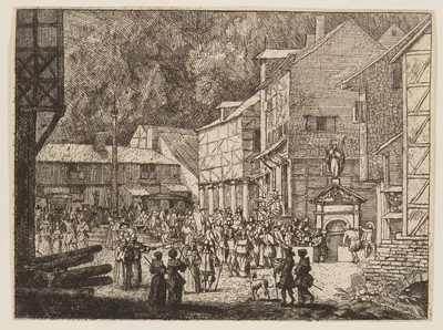 The Second Spring, from the Four Mineral Springs — Allaert van Everdingen