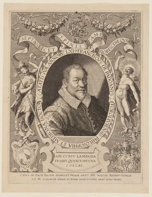 Franciscus de Padoanis Foroliviensis (Francesco da Forlì) — Aegidius Sadeler