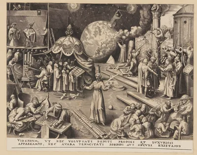 Temperance, from The Seven Virtues — Philip Galle