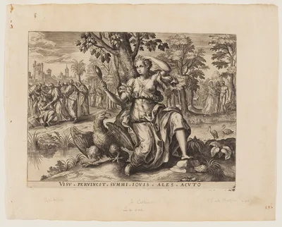 Sight, from The Five Senses — Adriaen Collaert