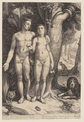 Temptation of Man — Jan Saenredam