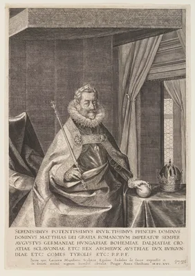 Emperor Matthias — Aegidius Sadeler