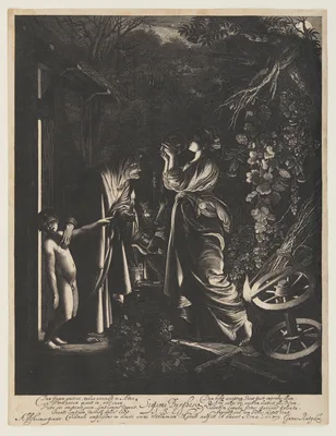 The Mocking of Ceres — Hendrick Goudt