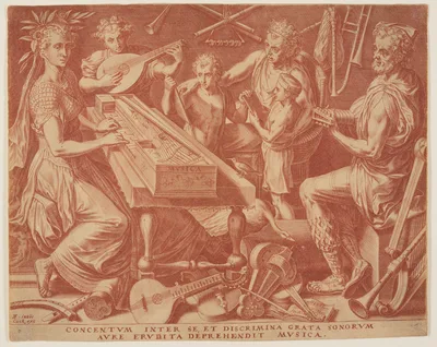 Music from The Seven Liberal Arts — Cornelis Cort