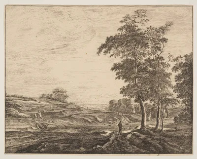 No. 3, from Six Views in the Wood of The Hague — Roelant Roghman