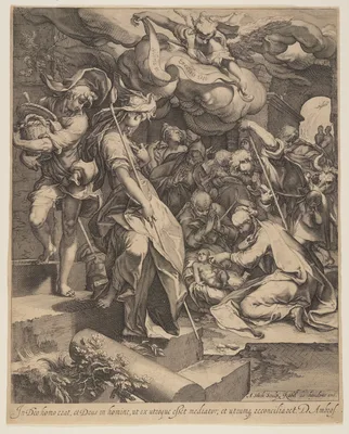 The Adoration of the Shepherds — Andries Jacobsz Stock