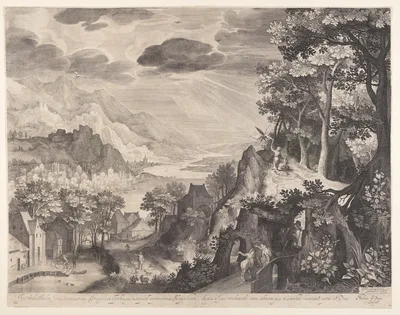 Abraham’s Sacrifice — Nicolaes de Bruyn