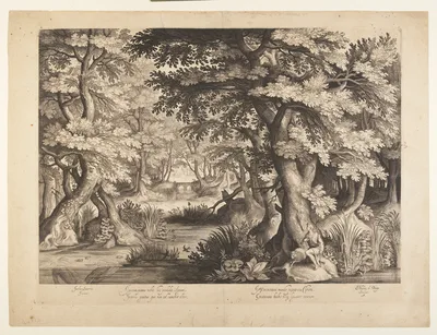 St John the Baptist in the Wilderness — Nicolaes de Bruyn