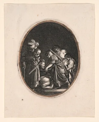 Beheading of St. John the Baptist — Hendrick Goudt