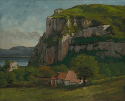 The Rock of Hautepierre — Gustave Courbet