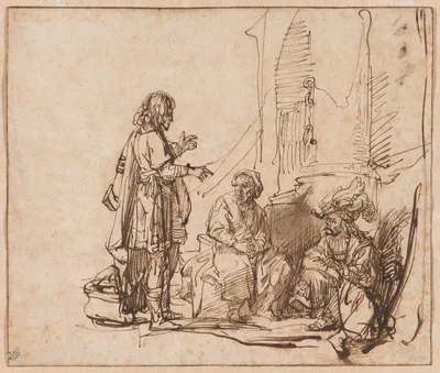 Joseph Interpreting the Prisoners' Dreams — Govert Flinck