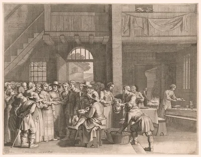 The Engagement, Plate 14 from Pastorales — Claudine Bouzonnet-Stella